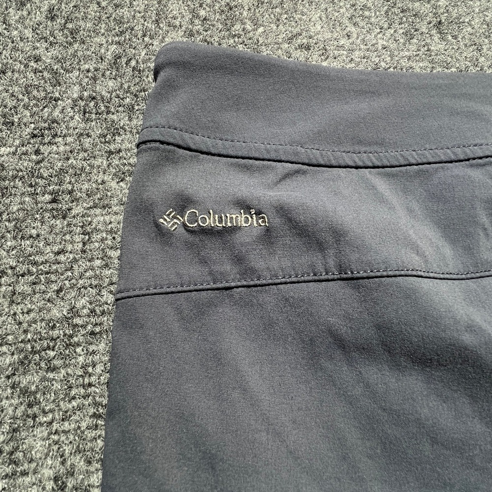 Columbia Omni-Shield Gray Capri Hiking Pants Womens 16 Outdoor Stretch Trousers - Picture 4 of 10